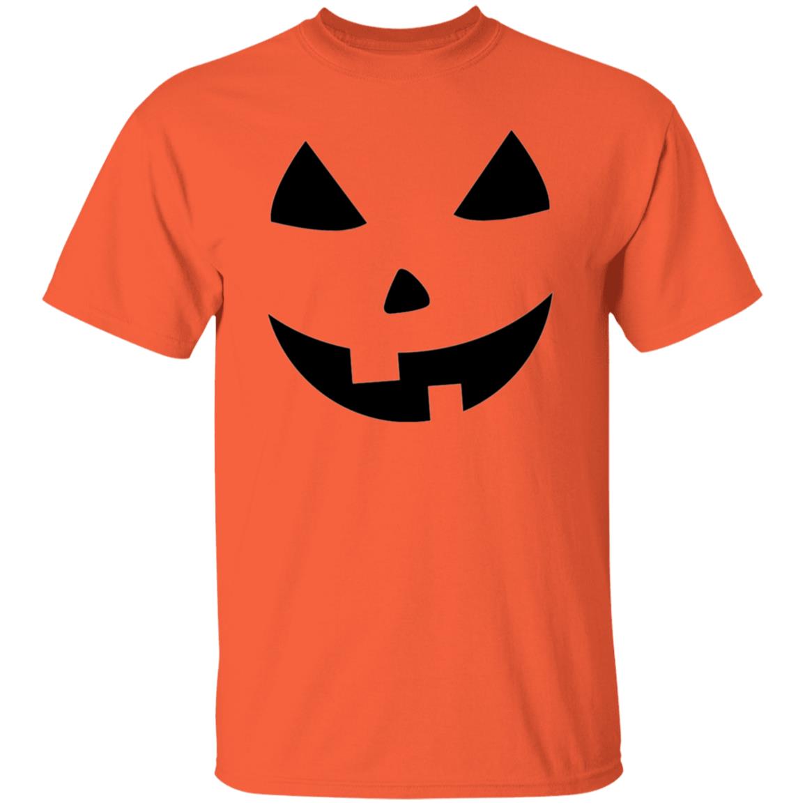 Giant Jack O' Lantern Face | Halloween Pumpkin Fun Unisex T-Shirt for Men Women