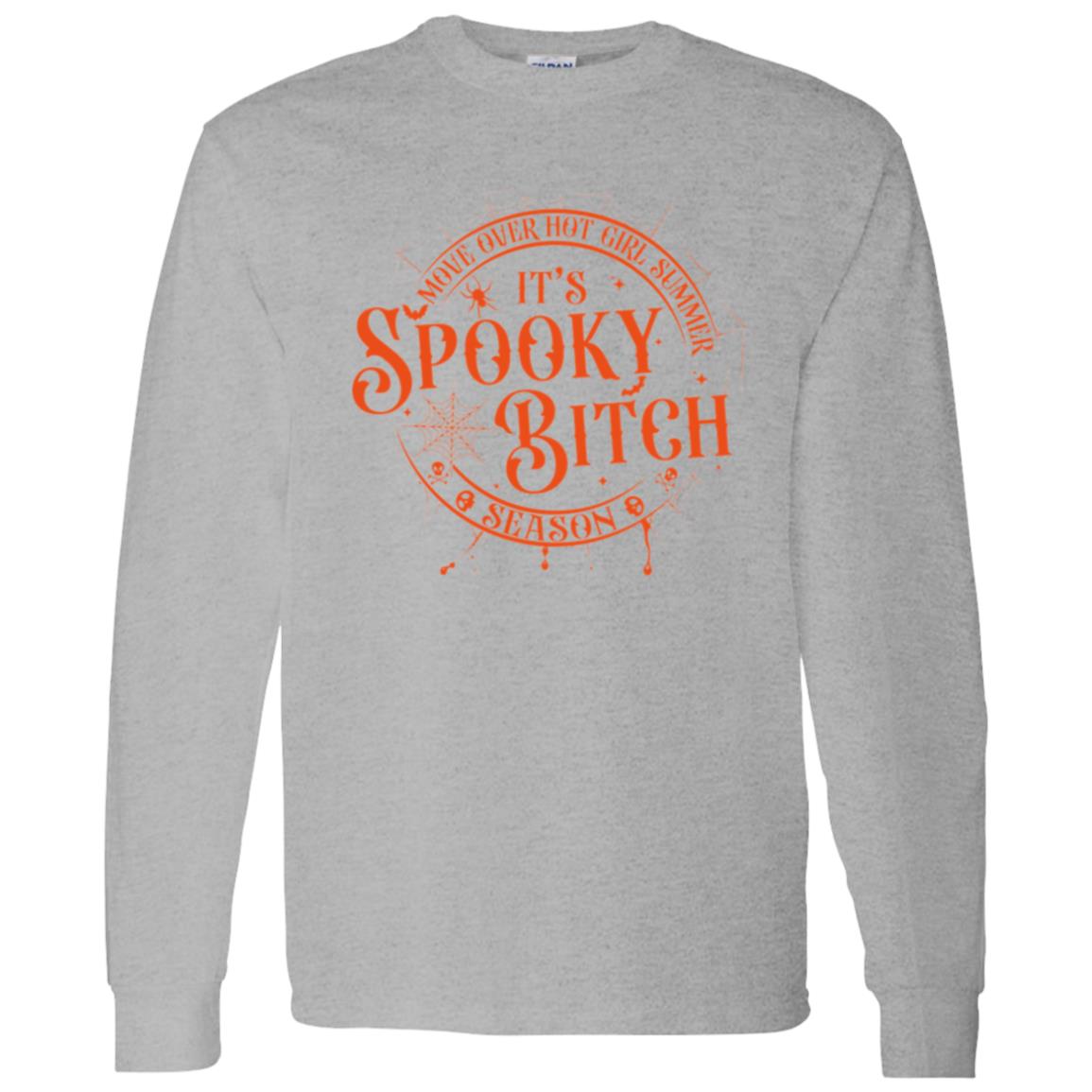 Spooky Halloween - Soft & Cozy, Short Sleeve, Long Sleeve Crew Neck, Pullover Hoodie - Eye Catching Print Design - Perfect Casual Wear for Festive Season