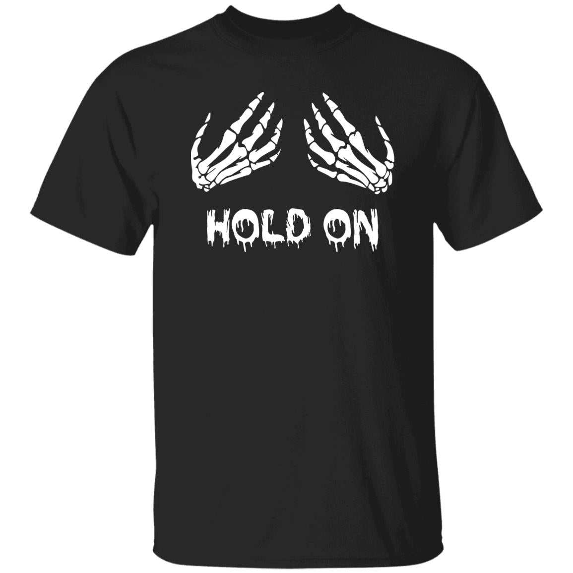 Punk Rock Skeleton Cool Rocker - Drip Hold On Halloween Unisex T-Shirt