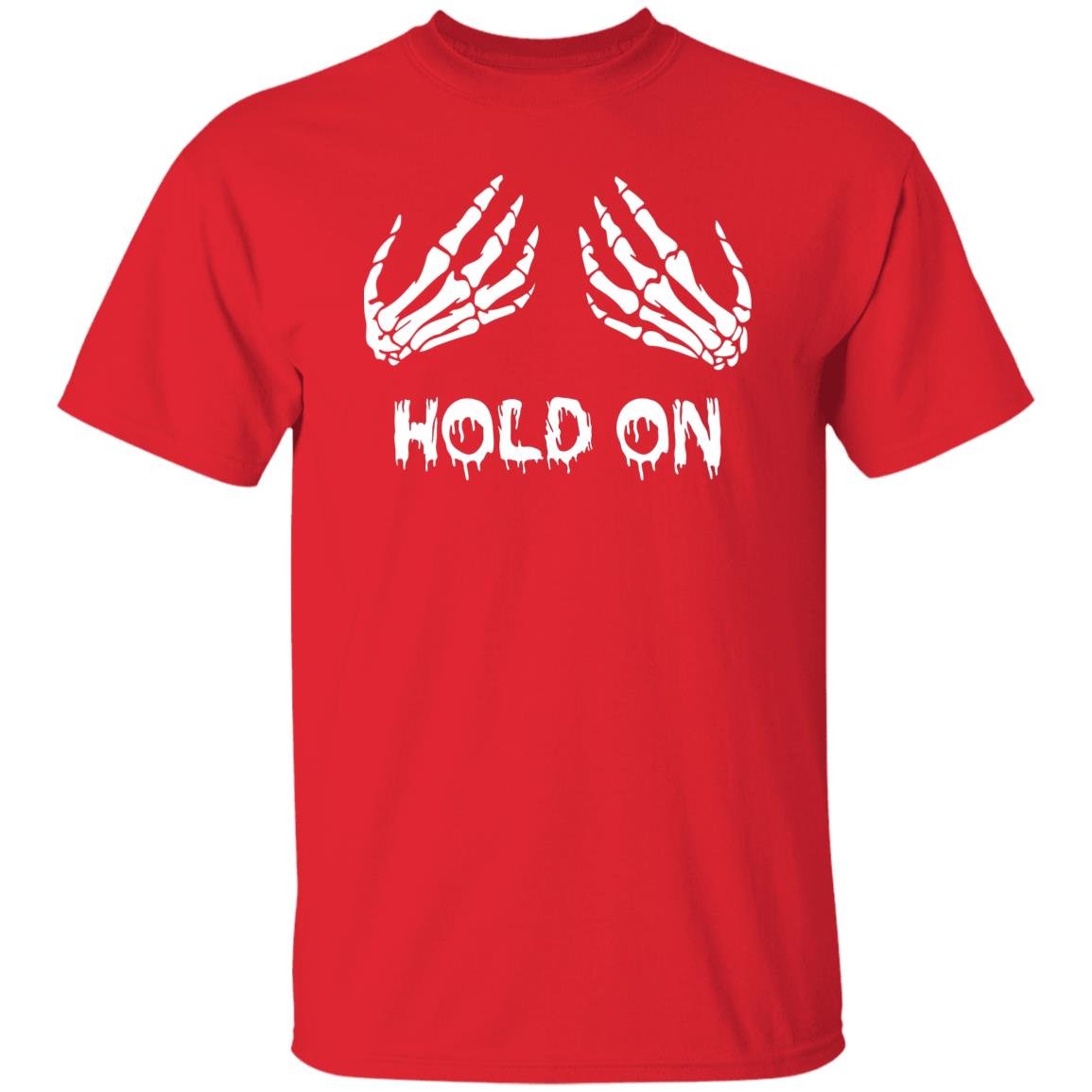 Punk Rock Skeleton Cool Rocker - Drip Hold On Halloween Unisex T-Shirt