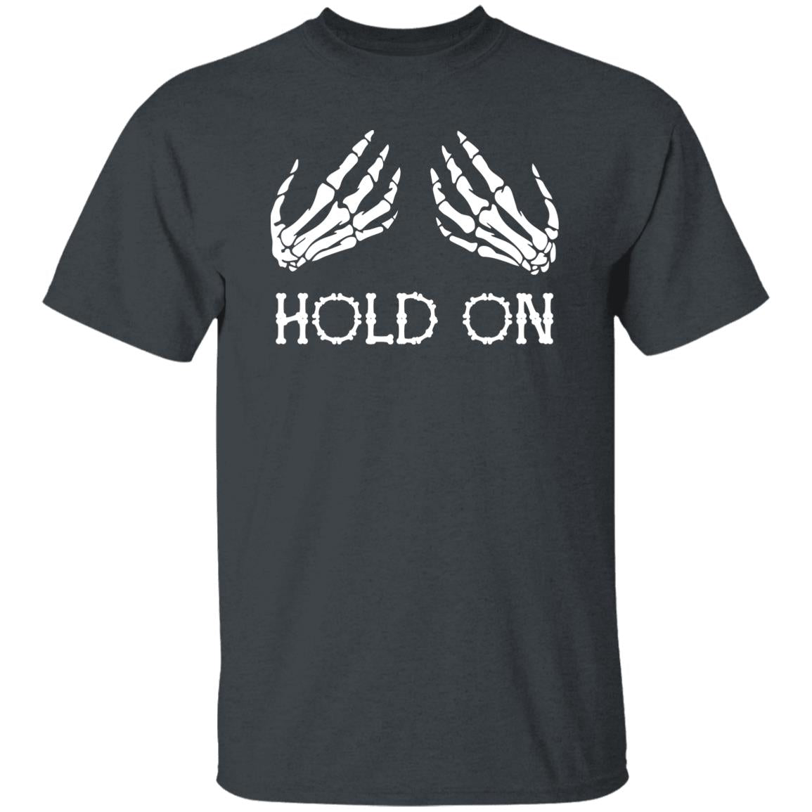 Punk Rock Skeleton Cool Rocker - Bones Hold On Halloween Unisex T-Shirt