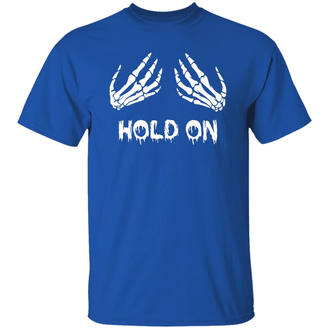 Punk Rock Skeleton Cool Rocker - Drip Hold On Halloween Unisex T-Shirt