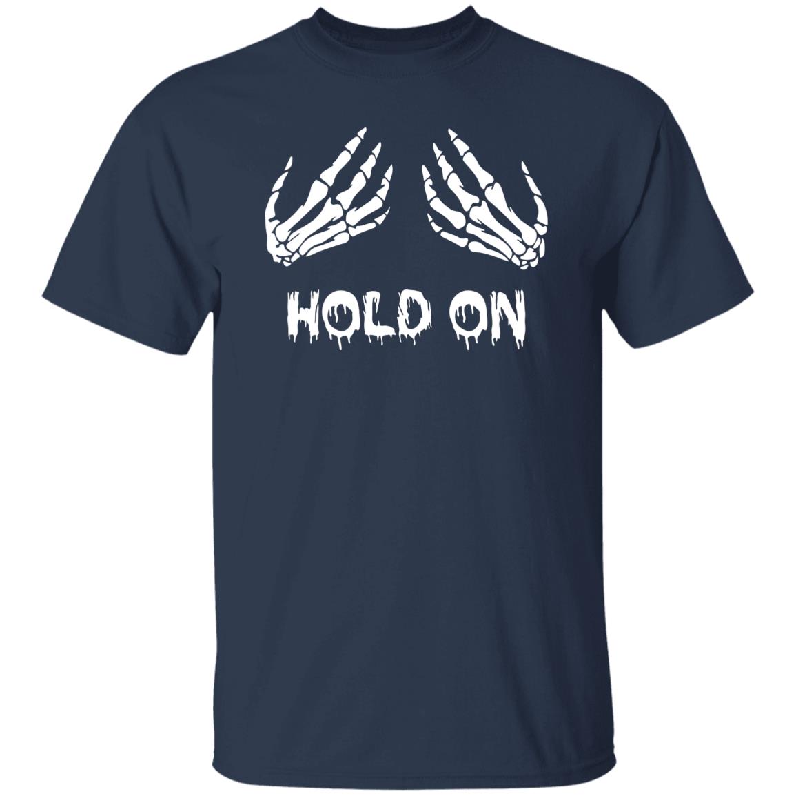 Punk Rock Skeleton Cool Rocker - Drip Hold On Halloween Unisex T-Shirt