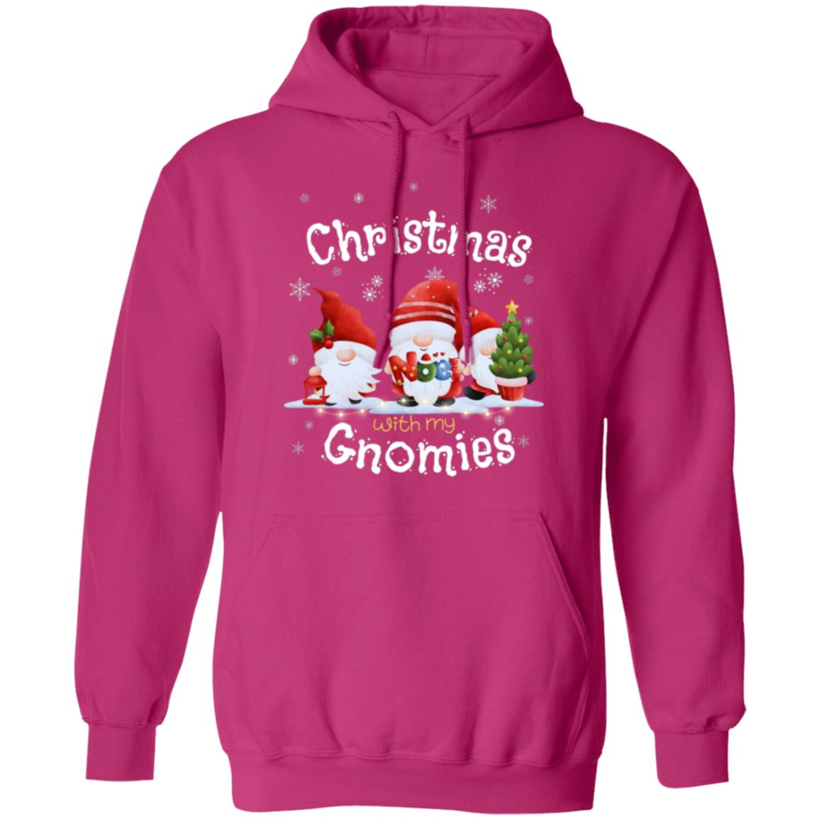 Christmas with My Gnomies Pullover Hoodie