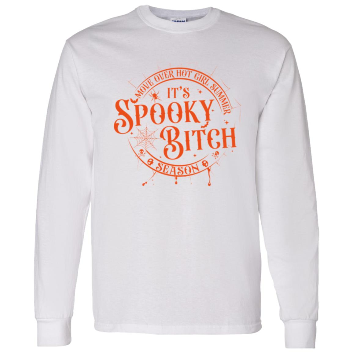 Spooky Halloween - Soft & Cozy, Short Sleeve, Long Sleeve Crew Neck, Pullover Hoodie - Eye Catching Print Design - Perfect Casual Wear for Festive Season