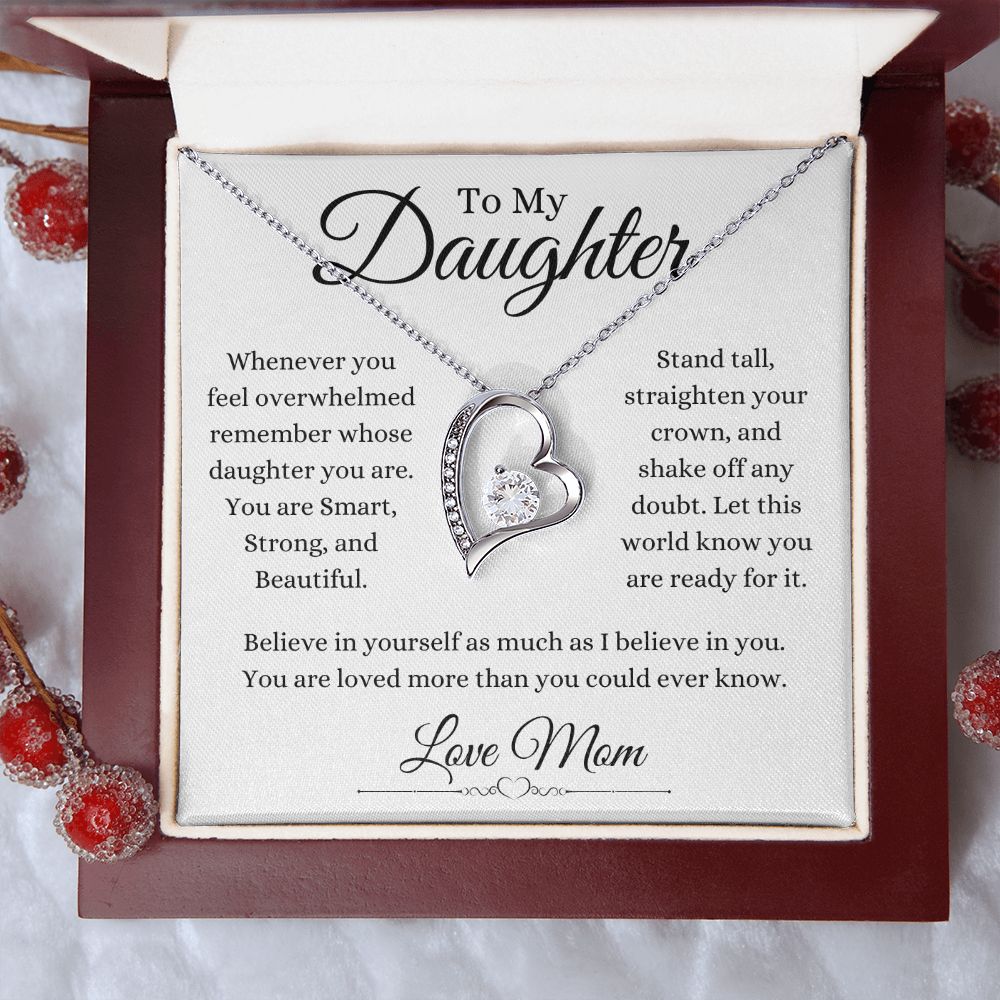 To My Daughter / Forever Love Necklace