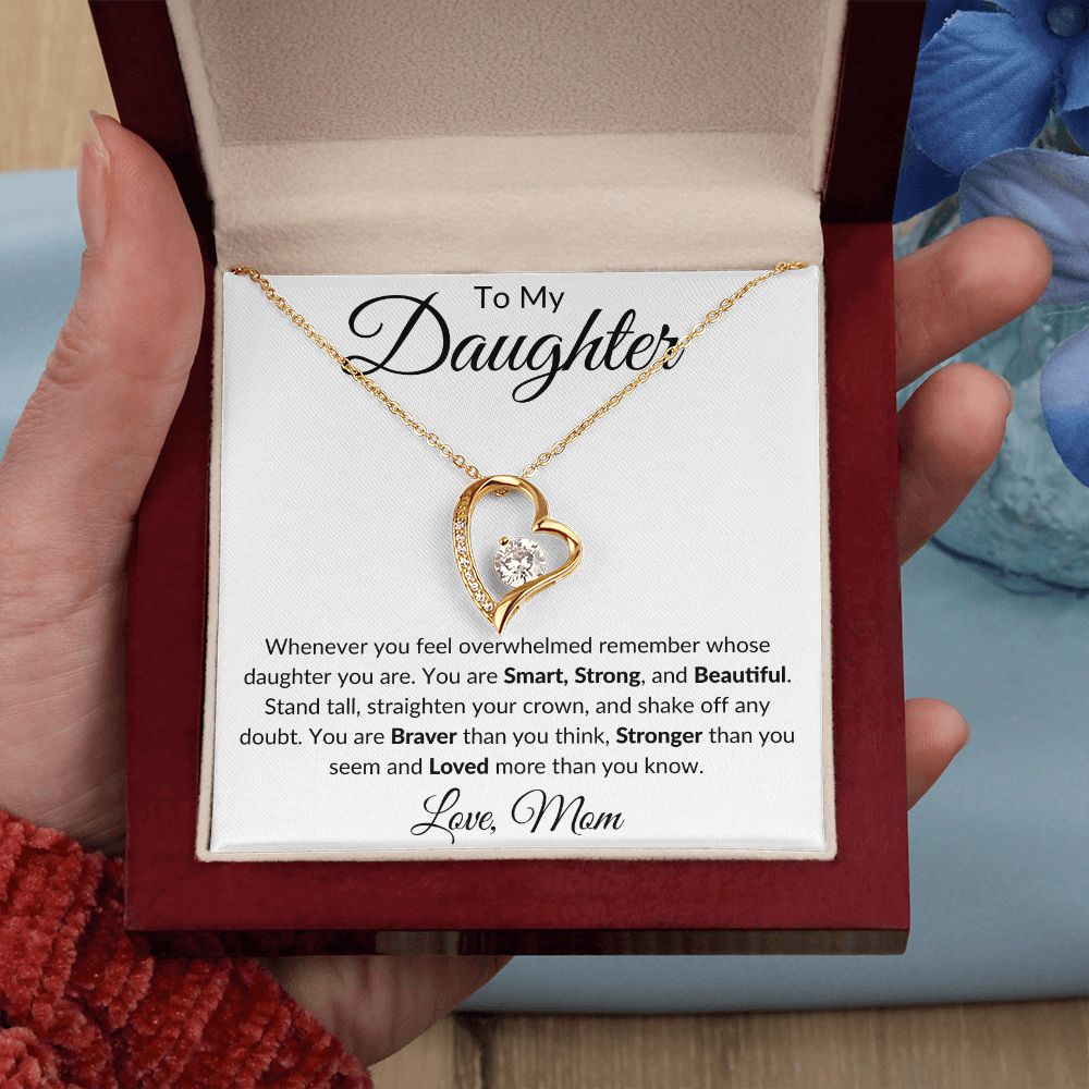 To My Daughter / Forever Love Necklace