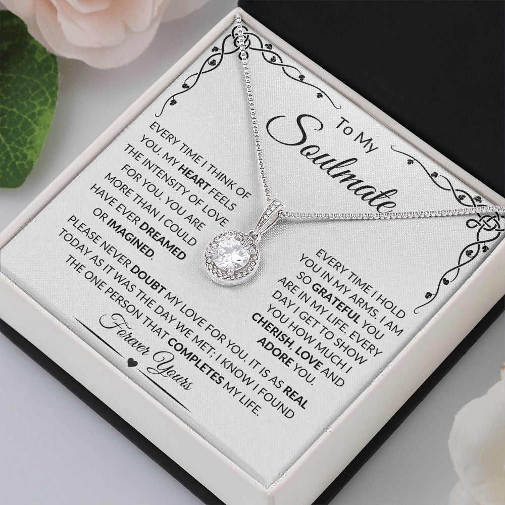 To My Soulmate / Eternal Hope Necklace