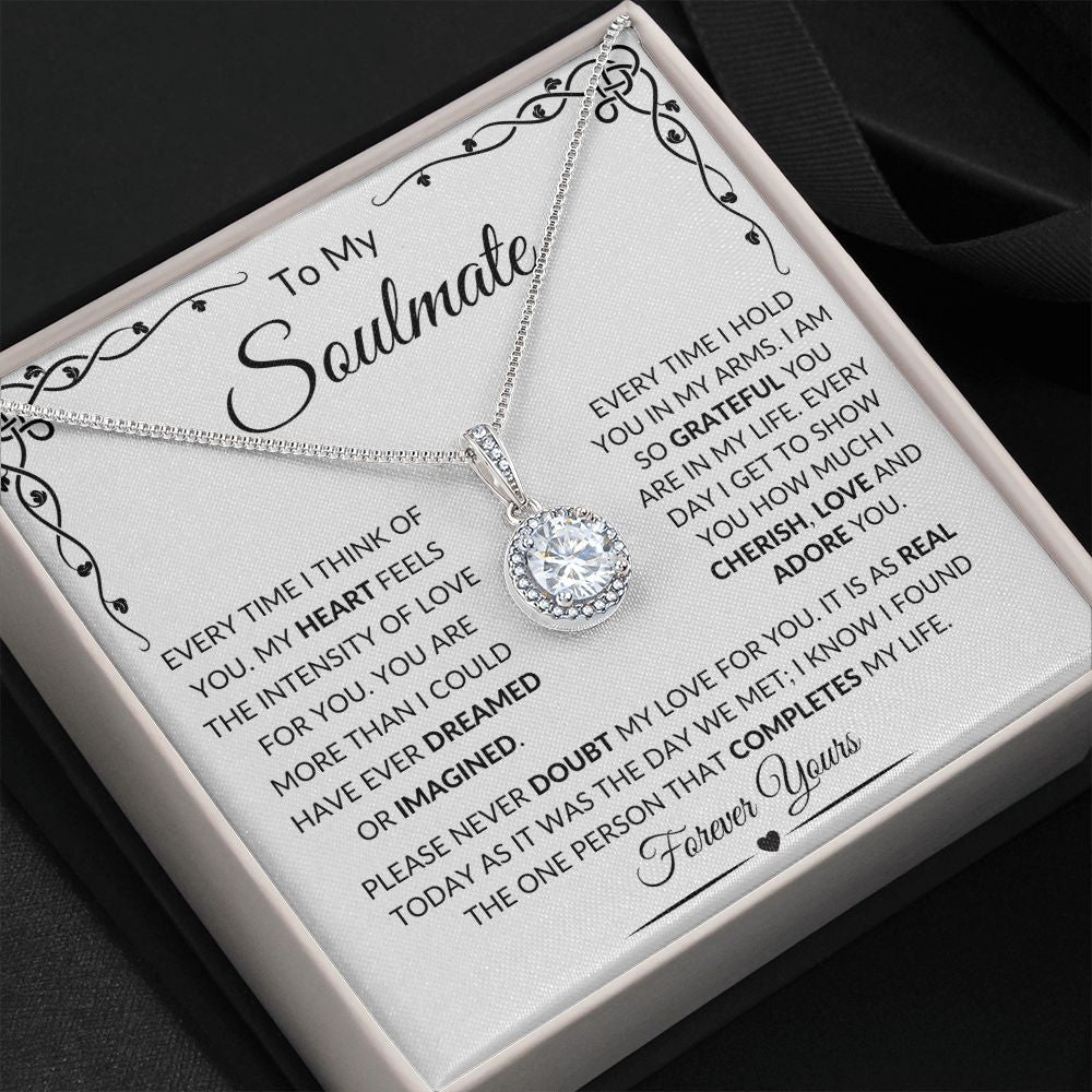 To My Soulmate / Eternal Hope Necklace