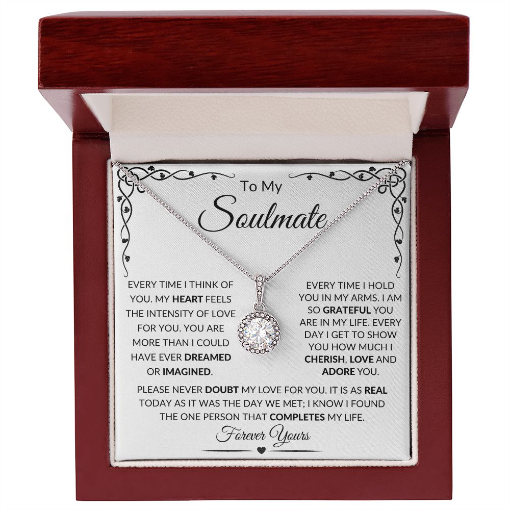 To My Soulmate / Eternal Hope Necklace