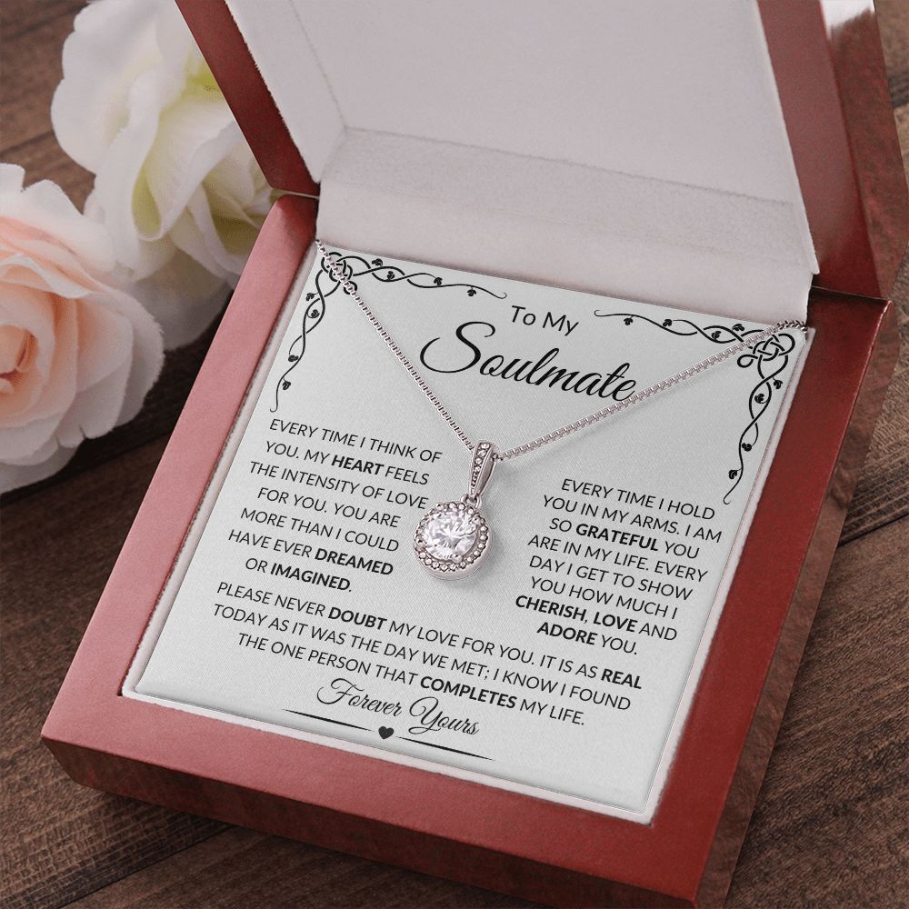 To My Soulmate / Eternal Hope Necklace
