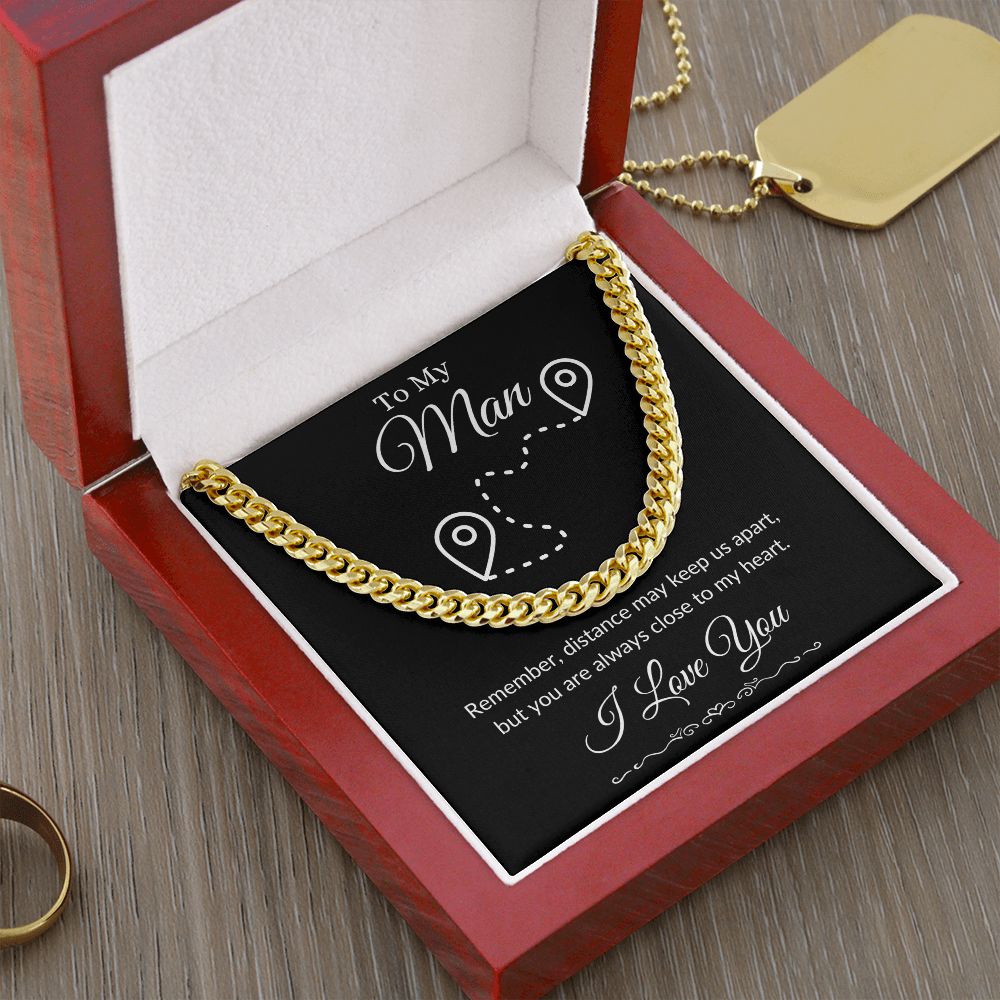To My Man / Cuban Link Chain