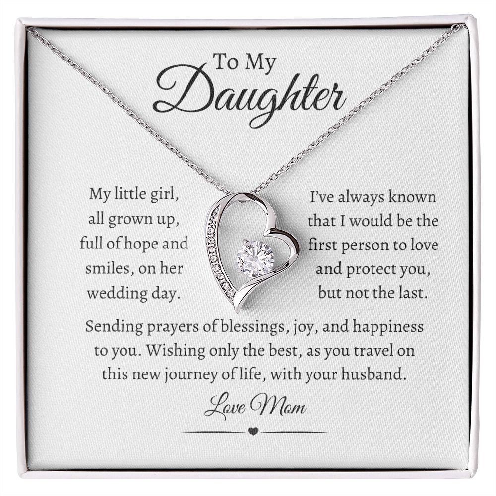 To My Daughter / Forever Love Necklace