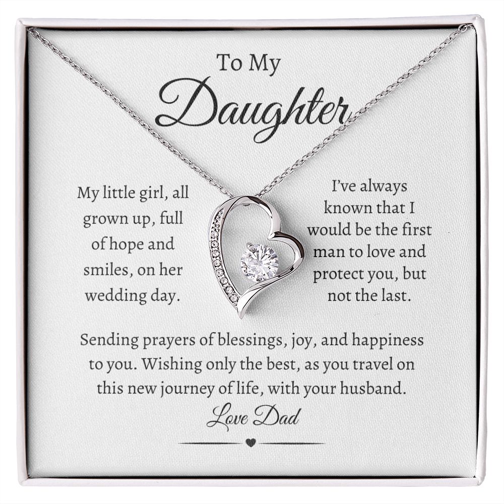 To My Daughter / Forever Love Necklace