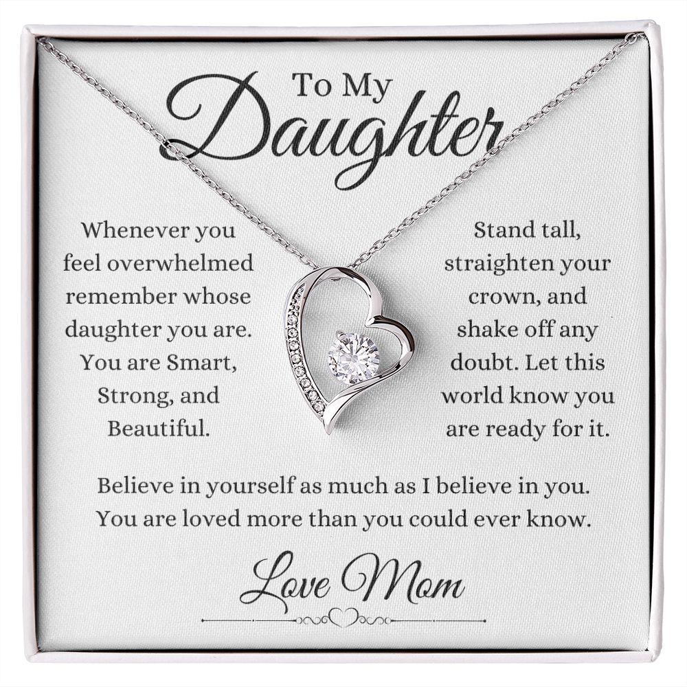 To My Daughter / Forever Love Necklace
