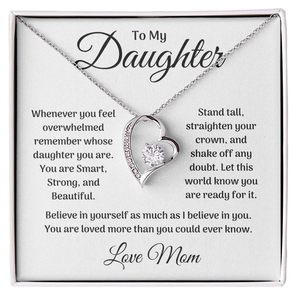 To My Daughter / Forever Love Necklace