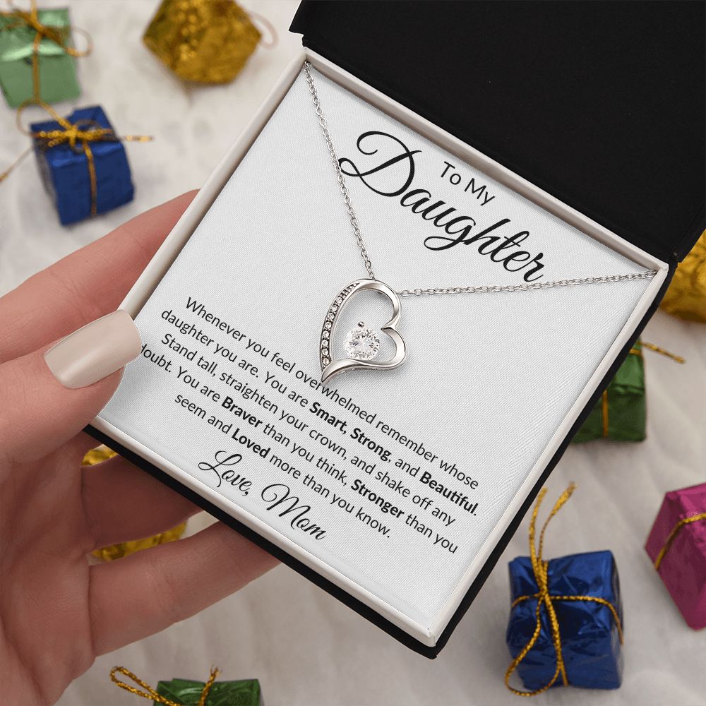 To My Daughter / Forever Love Necklace