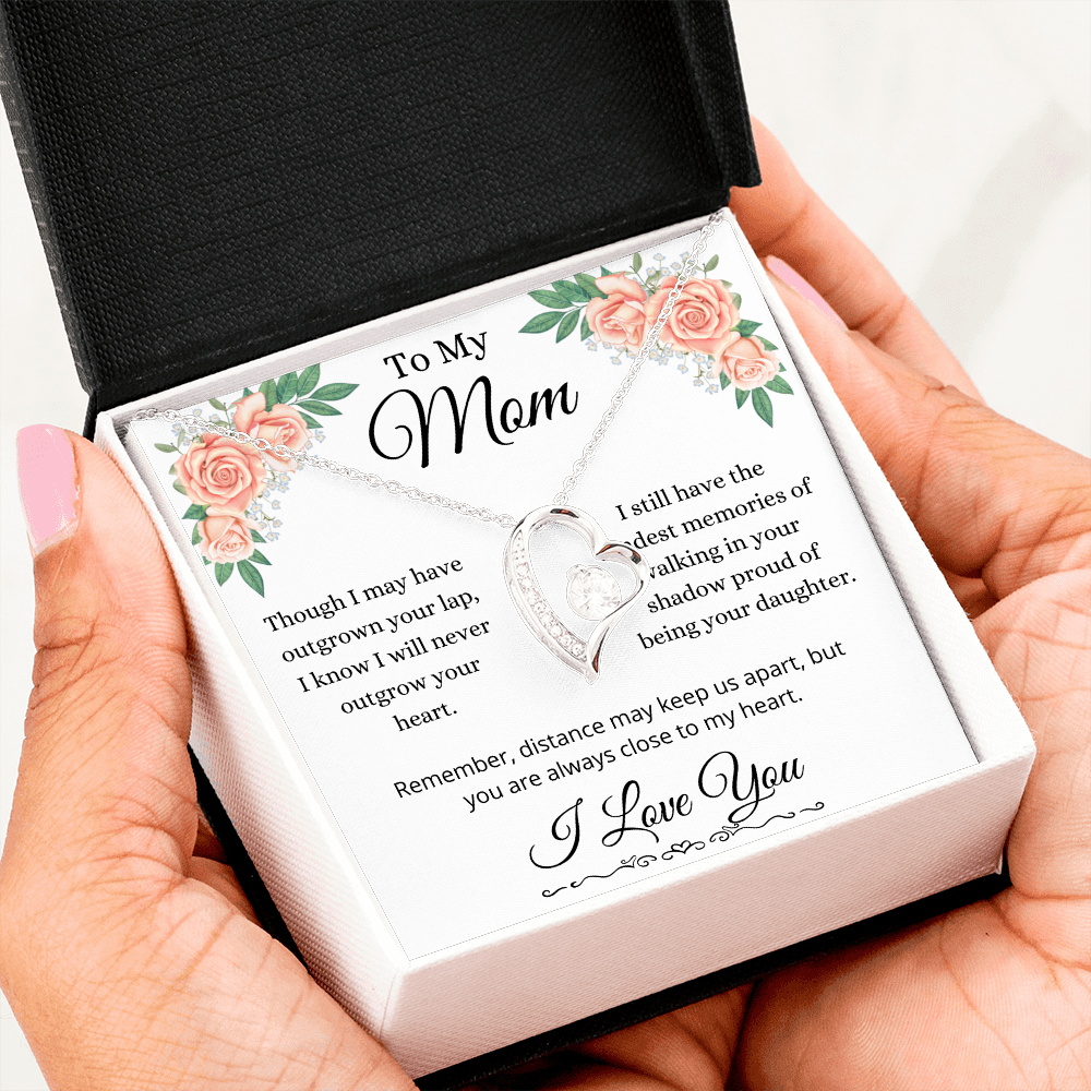 To My Mom / Forever Love Necklace