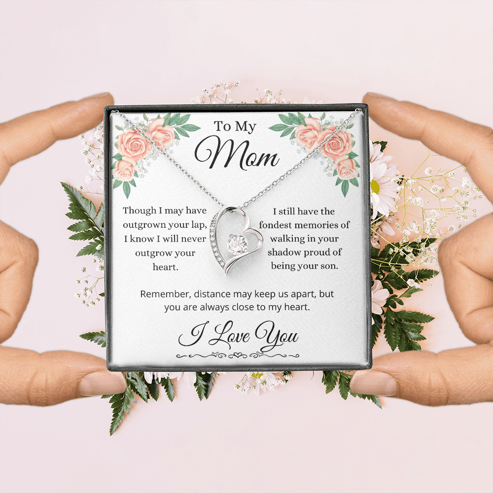 To My Mom / Forever Love Necklace