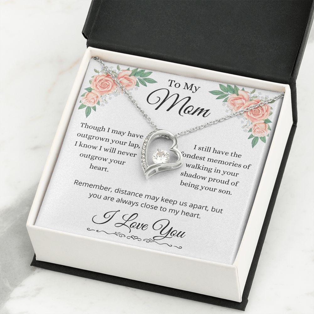To My Mom / Forever Love Necklace
