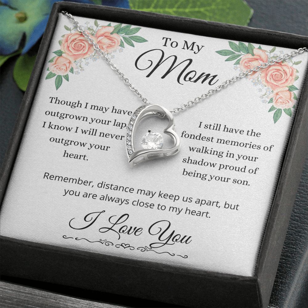 To My Mom / Forever Love Necklace