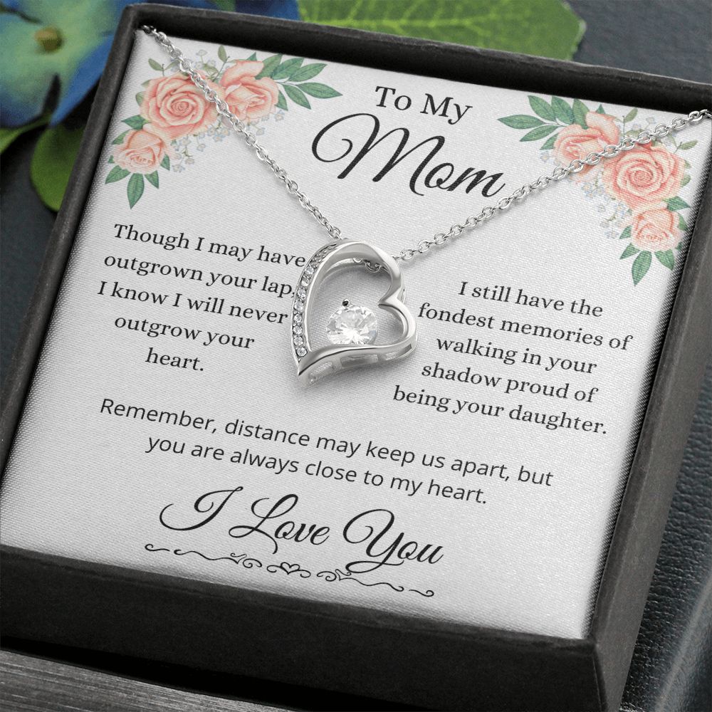 To My Mom / Forever Love Necklace