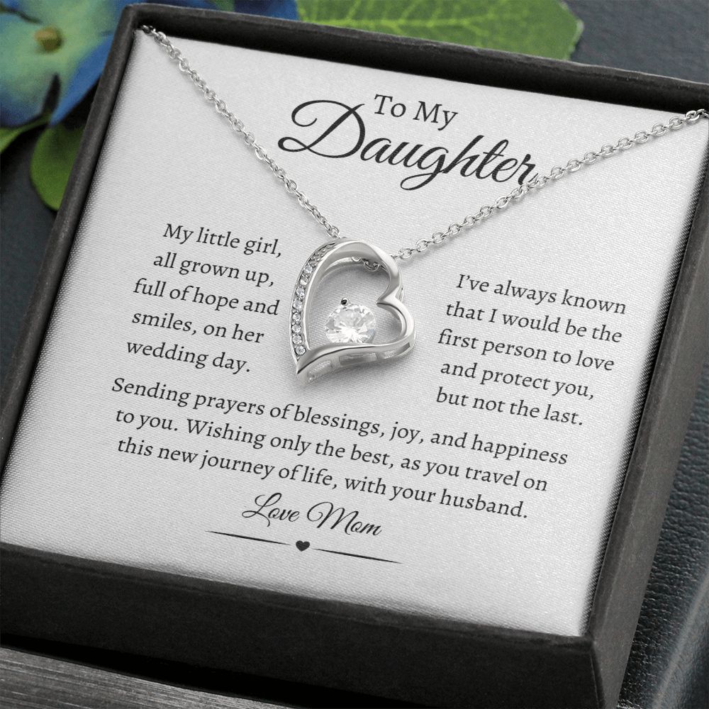 To My Daughter / Forever Love Necklace
