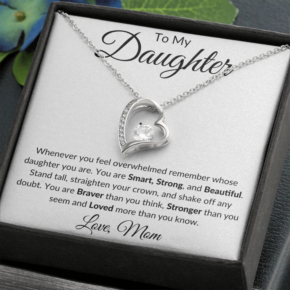 To My Daughter / Forever Love Necklace
