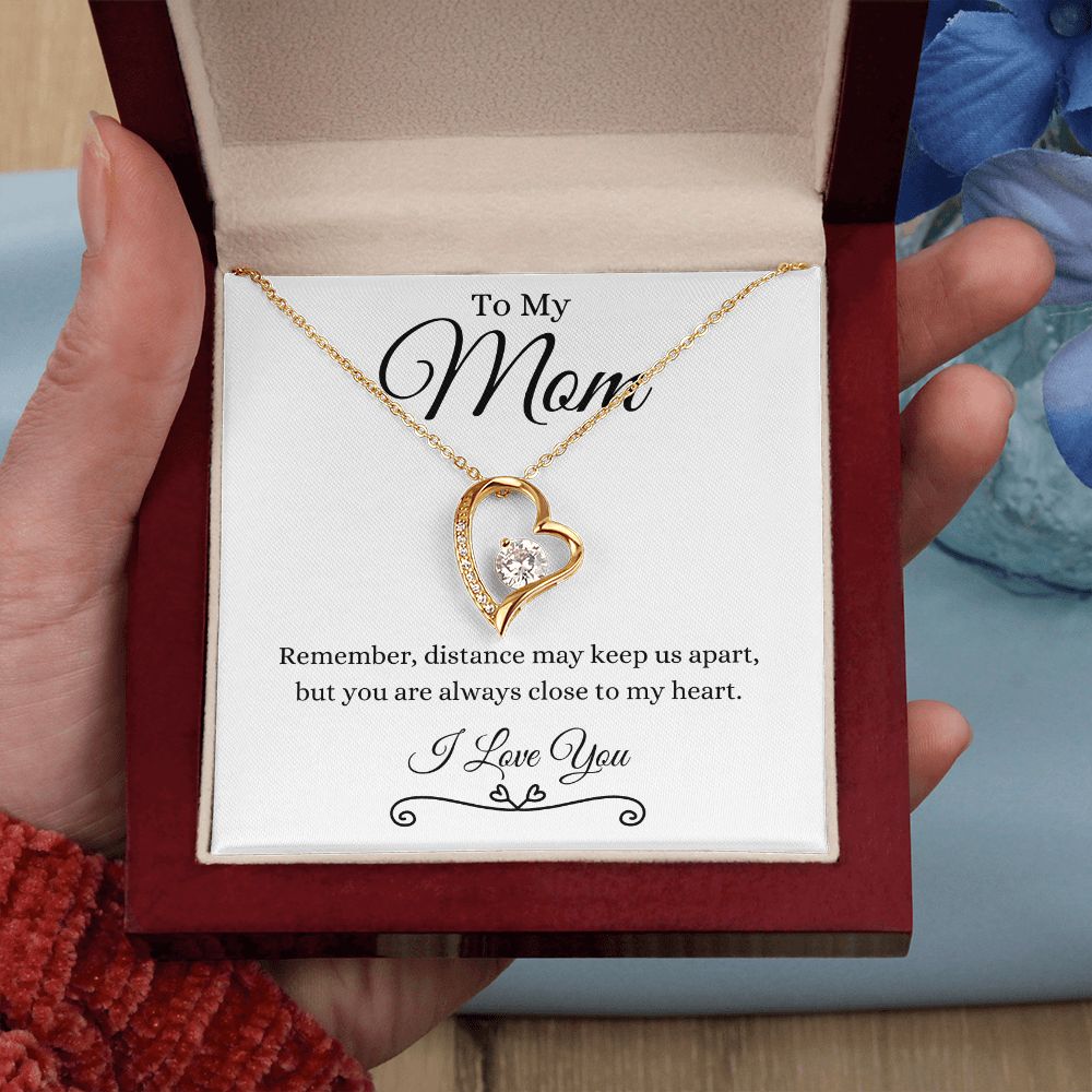 To My Mom / Forever Love Necklace