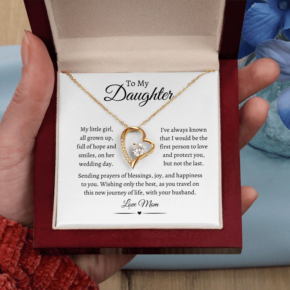 To My Daughter / Forever Love Necklace
