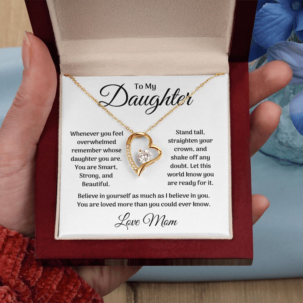 To My Daughter / Forever Love Necklace
