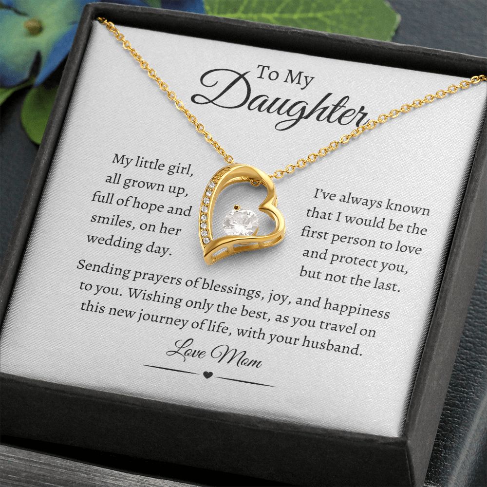 To My Daughter / Forever Love Necklace