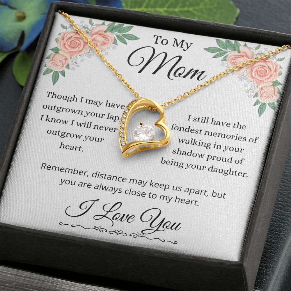 To My Mom / Forever Love Necklace