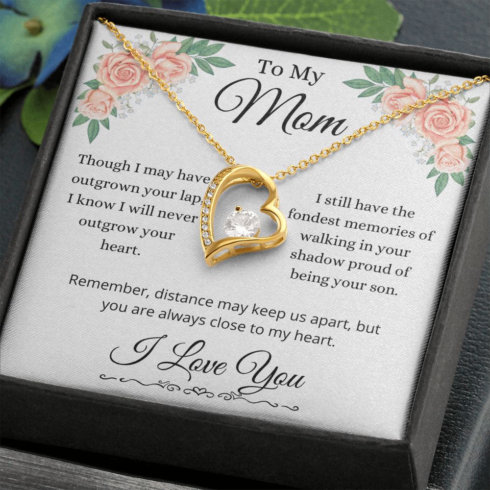 To My Mom / Forever Love Necklace