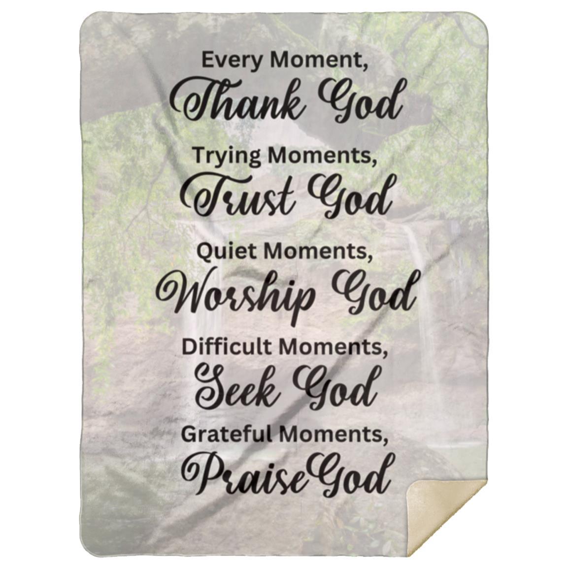 Christian Gifts for Women Inspirational Friendship Gifts Healing Spiritual Throw Blanket with Religious Thoughts and Prayers Birthday Caring Get Well Gifts for Women & Men