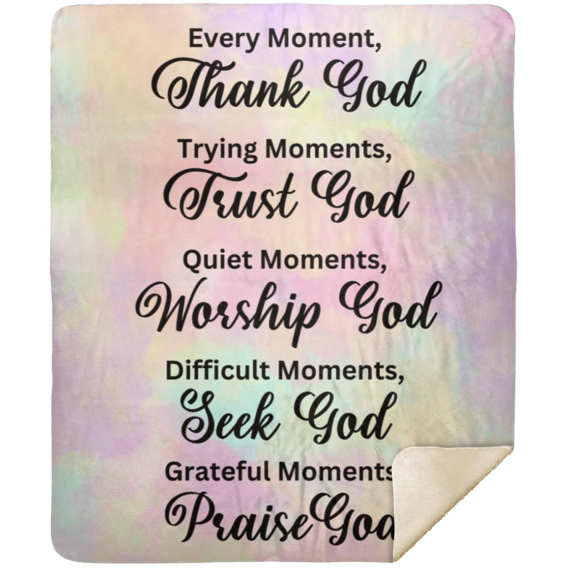 Christian Gifts for Women Inspirational Friendship Gifts Healing Spiritual Throw Blanket with Religious Thoughts and Prayers Birthday Caring Get Well Gifts for Women & Men