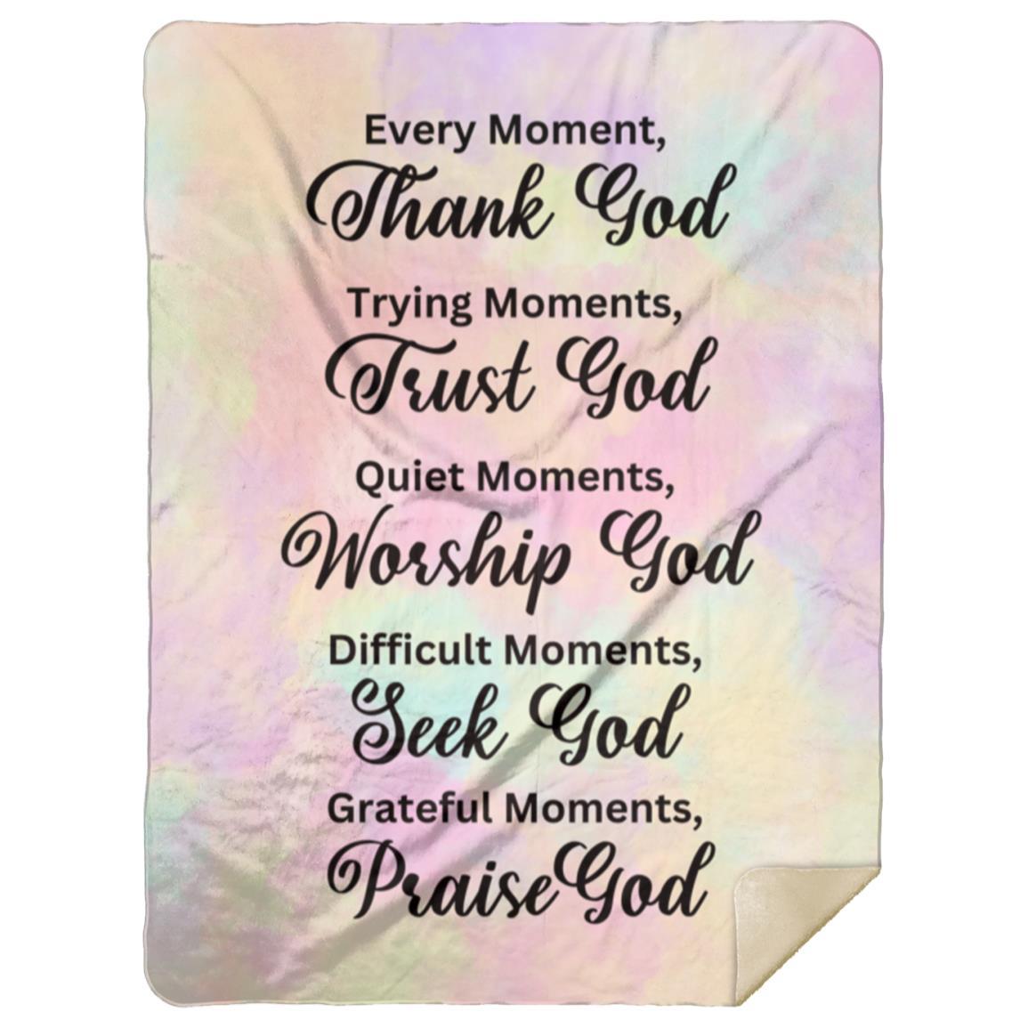 Christian Gifts for Women Inspirational Friendship Gifts Healing Spiritual Throw Blanket with Religious Thoughts and Prayers Birthday Caring Get Well Gifts for Women & Men