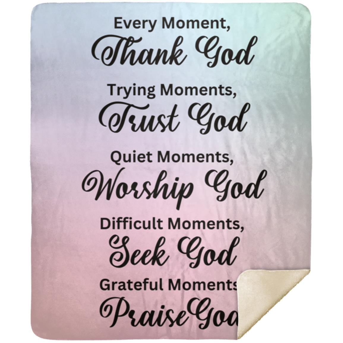 Christian Gifts for Women Inspirational Friendship Gifts Healing Spiritual Throw Blanket with Religious Thoughts and Prayers Birthday Caring Get Well Gifts for Women & Men