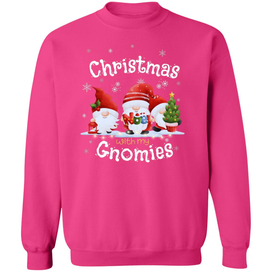 Christmas with My Gnomies Pullover Sweatshirt