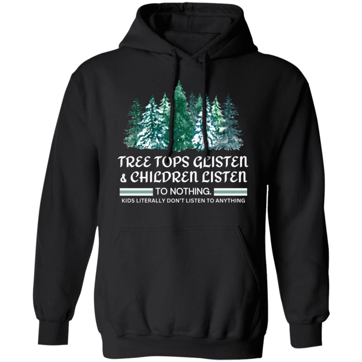 Tree Top Glisten Soft Unisex Pullover Hoodie