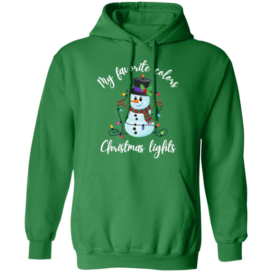 My Favorite Colors Snowman Soft Unisex Hoodie