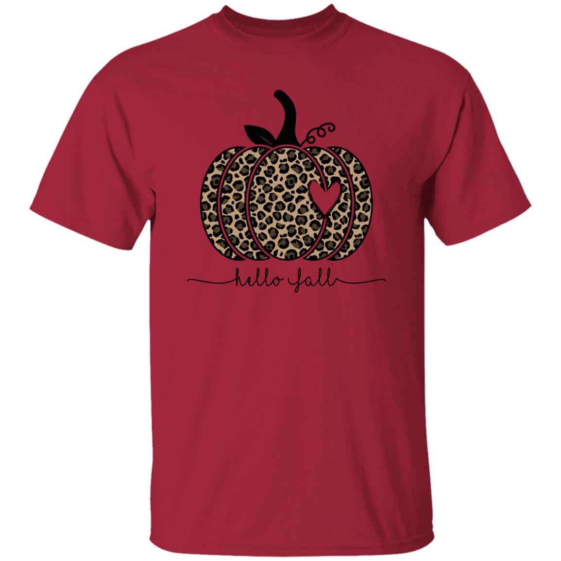 Glitter Pumpkin Hello Fall Halloween Fall Pumpkin Shirt Heart Pumpkin T-shirt Fall Halloween Tee