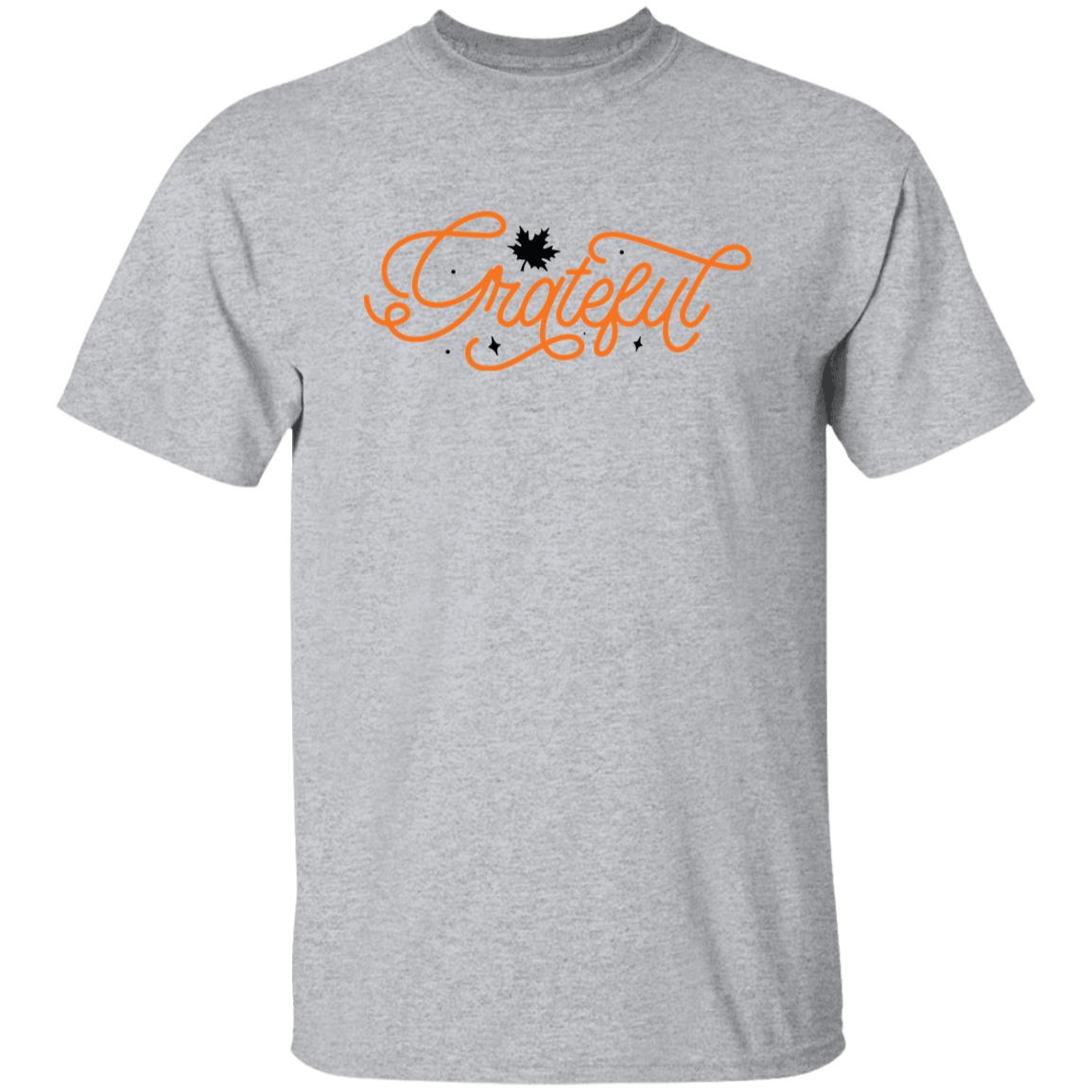 Grateful Shirts Unisex Casual Autumn Thanksgiving Graphic Tees