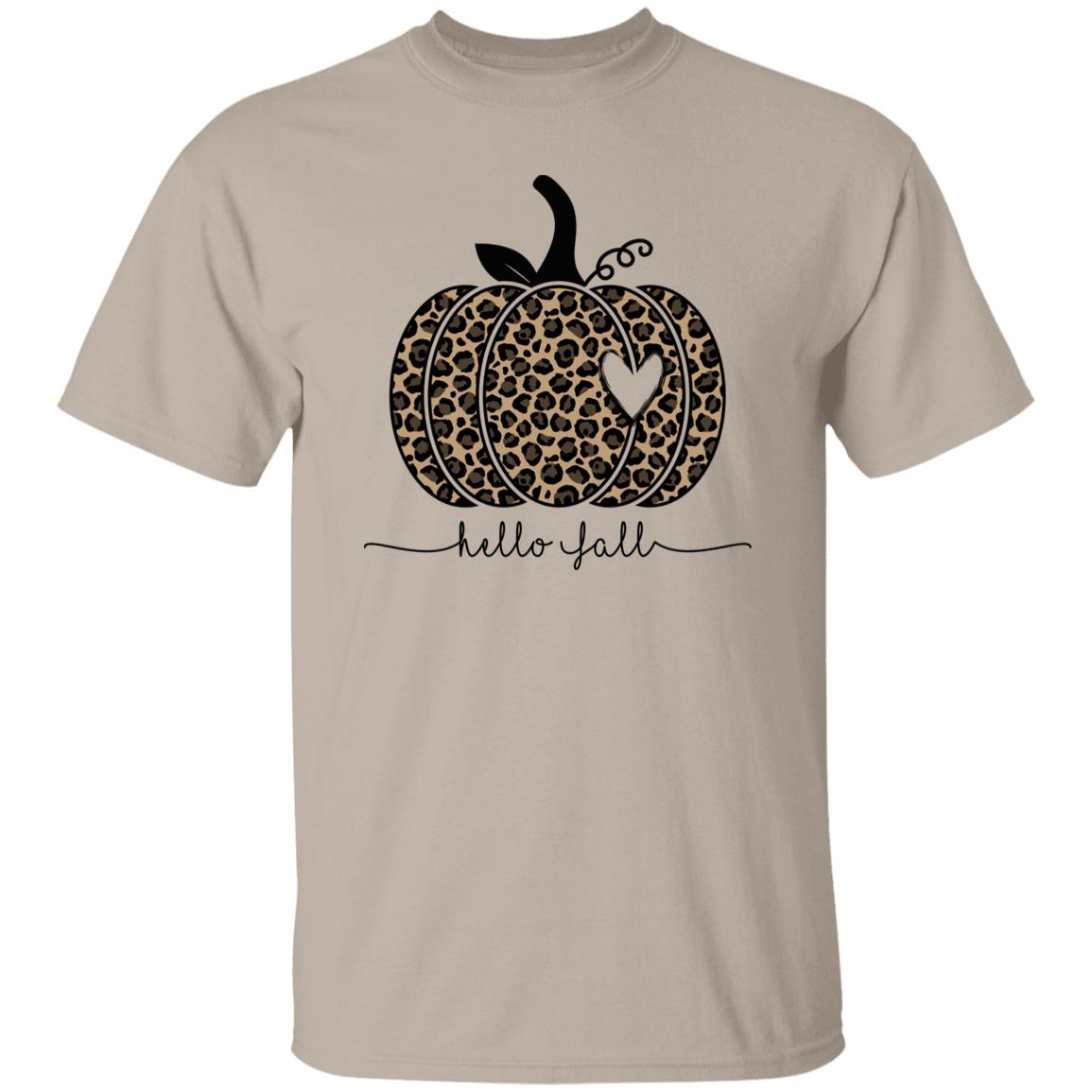 Glitter Pumpkin Hello Fall Halloween Fall Pumpkin Shirt Heart Pumpkin T-shirt Fall Halloween Tee