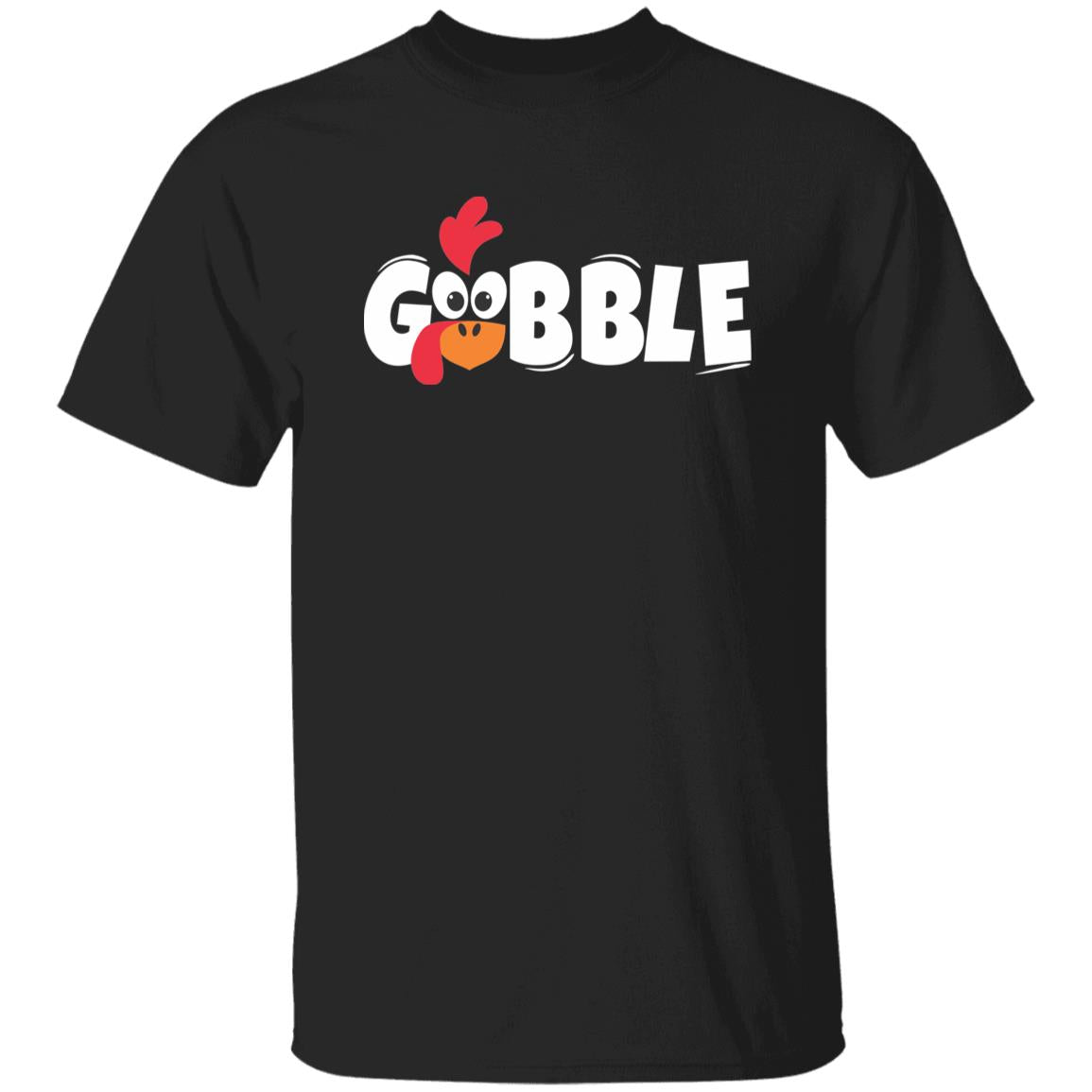 Gobble Gobble Thanksgiving T-Shirt Unisex Funny Turkey Graphic Print Shirts Thanksgiving Gift Fall Tee Top