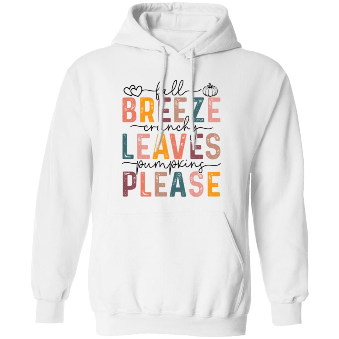 Fall Breeze Unisex Casual Autumn Thanksgiving Graphic Tees Halloween Pullover Hoodie