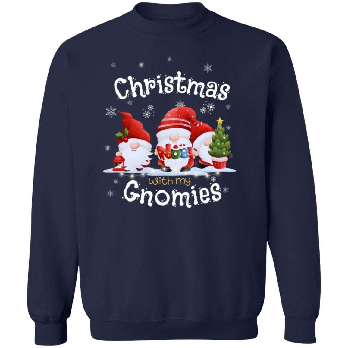 Christmas with My Gnomies Pullover Sweatshirt