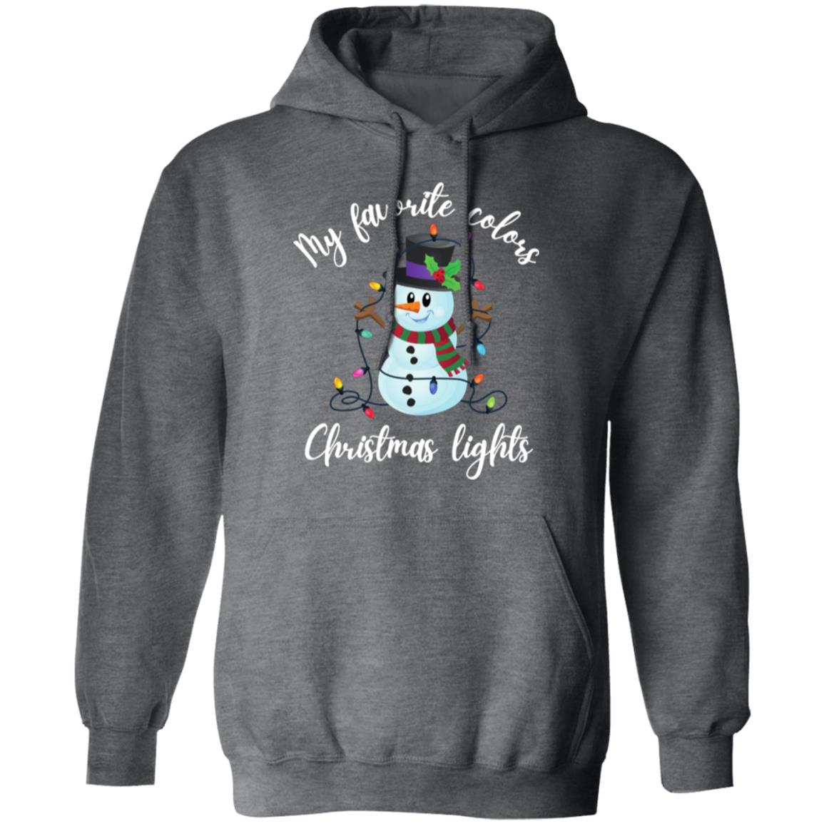 My Favorite Colors Snowman Soft Unisex Hoodie