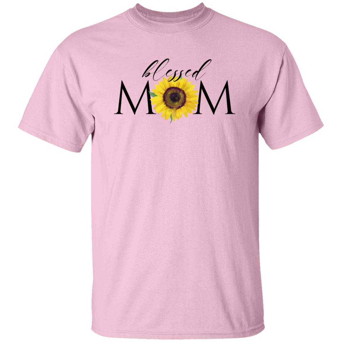 Blessed Mom Unisex T-Shirt Sunflower Mom T-shirt