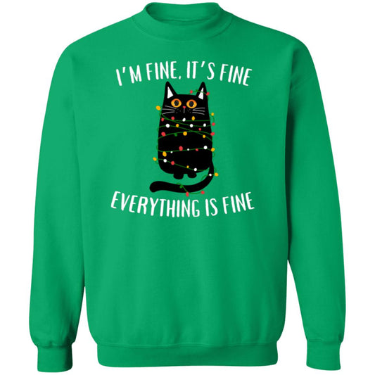 It's Fine, I'm Fine Soft Unisex Pullover Sweatshirt